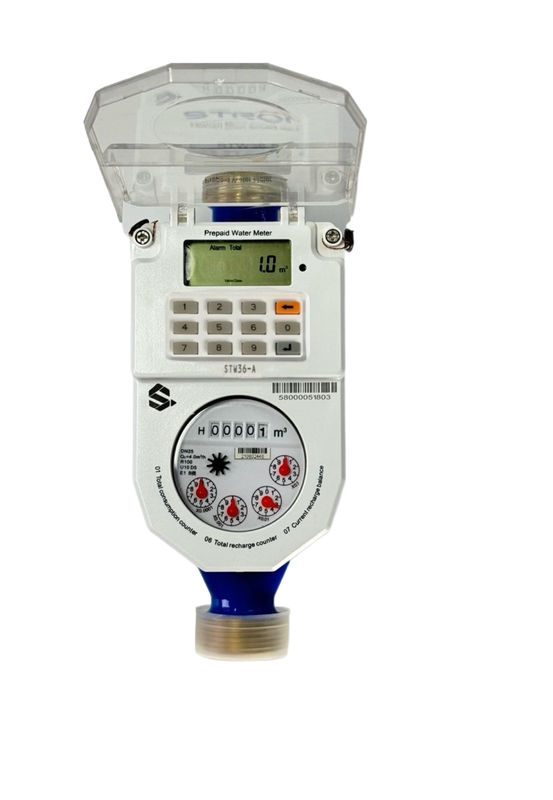온도 범위 영하 10도 ~ 영상 55도 산업용 유량계 선불 모드 유량 측정 솔루션