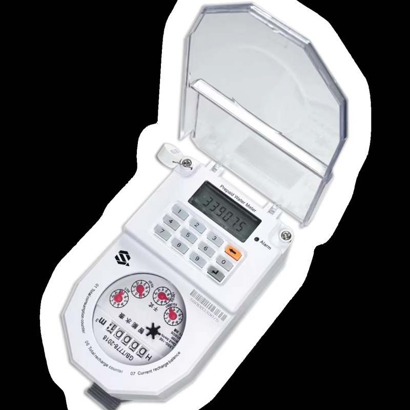STS Standard Prepaid Water Meter with 2.5/4/6.3 m³/h Flow Rate 99999m³ Measurement Range and 2 Years Warranty