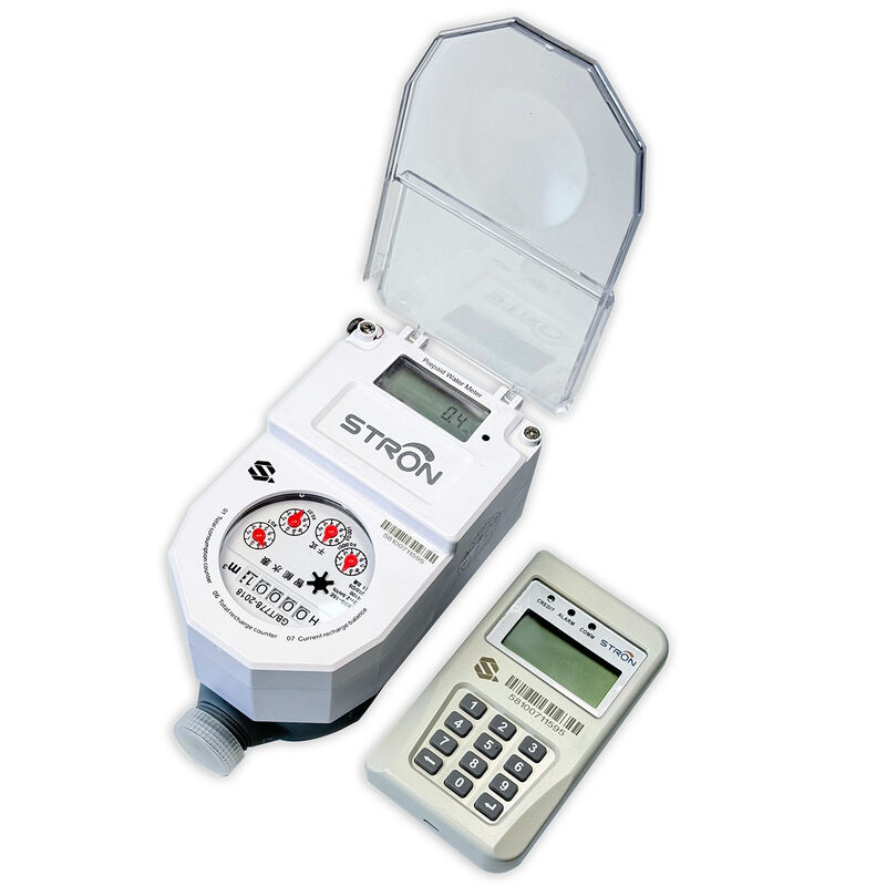 온도 0C-50C 스마트 물계 측정 범위 0-999999 리터 작동 압력 ≤1.6Mpa 수자원 관리 솔루션