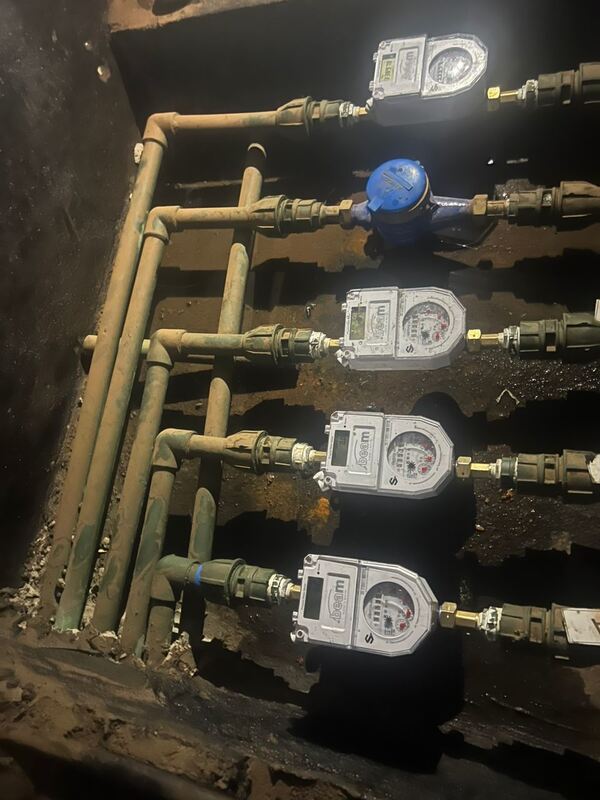 스마트 워터 미터 시리즈 (STS 표준) IP68 OEM 사용자 정의 맑은 기계 디스플레이 (안티-메그) 신뢰할 수 있는 기본 물