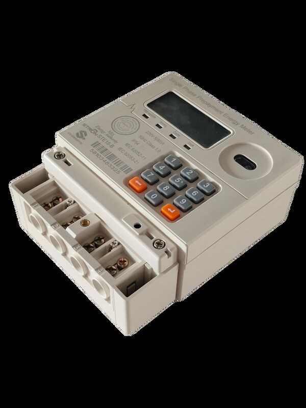 선불 토큰 유형 스마트 선불 전기 계량기 무제한 용량 및 Stronpay 자동 판매 소프트웨어 지원 에너지 통합