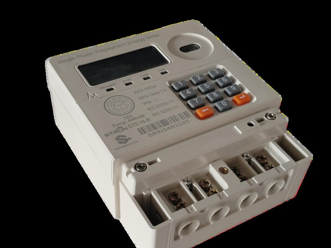 선불 토큰 유형 스마트 선불 전기 계량기 무제한 용량 및 Stronpay 자동 판매 소프트웨어 지원 에너지 통합