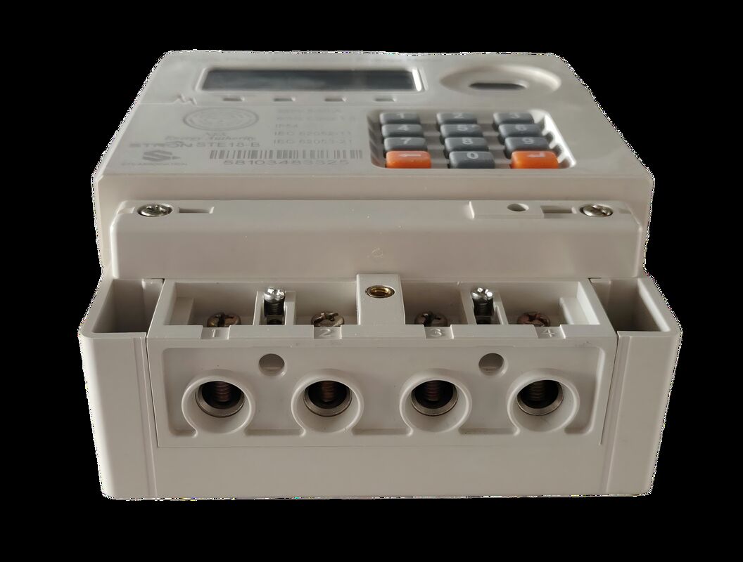 선불 토큰 유형 스마트 선불 전기 계량기 무제한 용량 및 Stronpay 자동 판매 소프트웨어 지원 에너지 통합