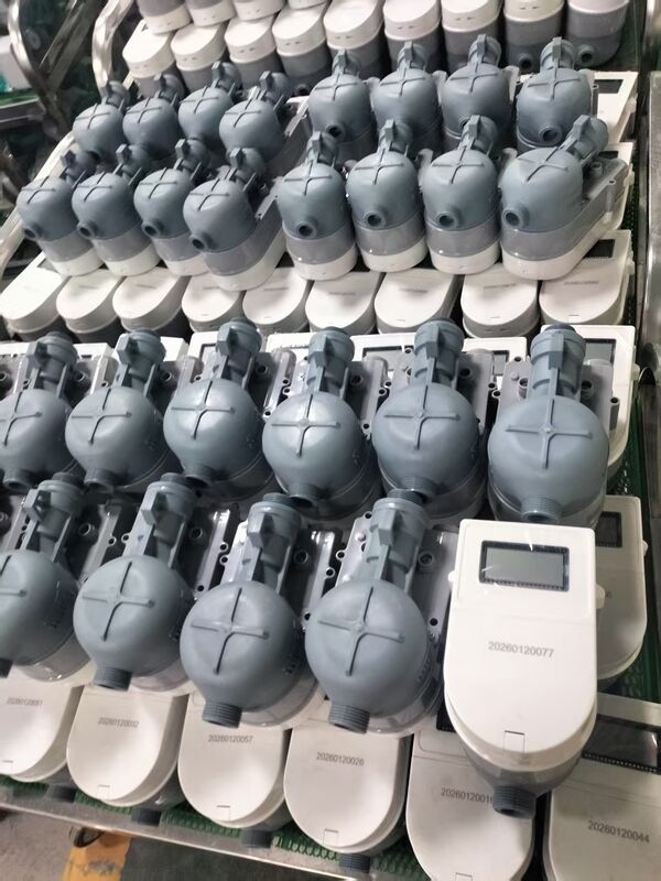 IC 카드 선불 스마트 수도 계량기 DN15-DN300, IP68 방수, ISO4064 Class B MID 인증, 황동/나일론/스테인리스 스틸 본체, 무료 관리 소프트웨어