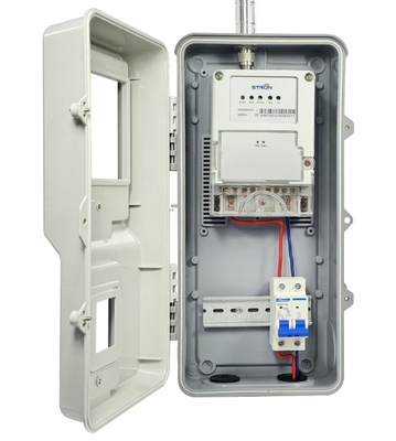 STRON STC18-A AMI 데이터 집중장치 300 스마트 미터 용량 LoRa-RF GPRS IP54 데이터 관리 장치