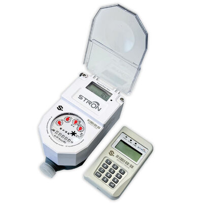 Prepaid Water Meter Offering Remote Recharge and Monitoring via AMI System with API Integration for Mobile Token Access