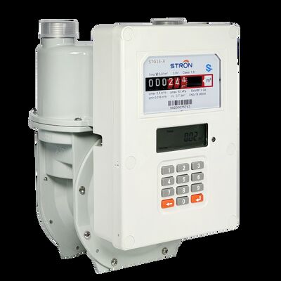 Recharge IC Card Enabled Smart Gas Meter Featuring Internet Connectivity and IP65 Level of Protection for Utility Management