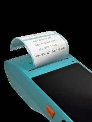 모바일 판매 단위로 문에서 문으로 충전 휴대용 터미널 충전 안드로이드 9.0 휴대용 결제 터미널 - 빠른 충전 작업을 위한 사용자 친화적 인 인터페이스