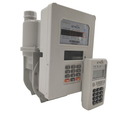 Waterproof IP67 Split Keypad  0.7L Prepaid Gas Meter With CIU
