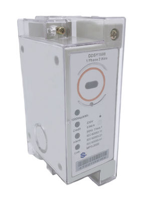 CIU와 4kV 50HZ 단일상 고성능 선불한 전기 계량기