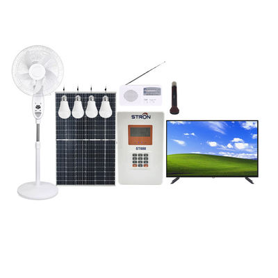 80W Paygo 태양광 홈 시스템, 6A 가정용 태양광 발전 시스템