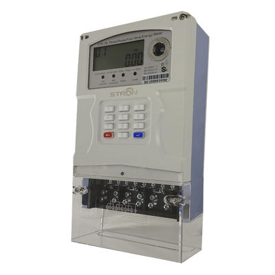 AMI 시스템과 IP54 16kV 3 단계 디지털 전기 계량기