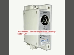 2025 PREPAID Din-Rail 단일 단계 전기 계정 + CIU
